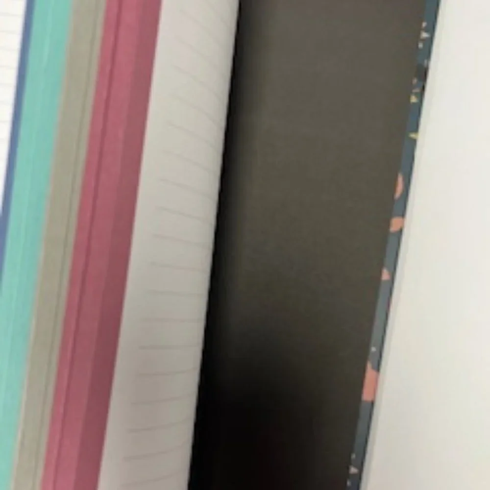 M.Rius A4 4 Subject Floral Moon Notebook 8.5X11